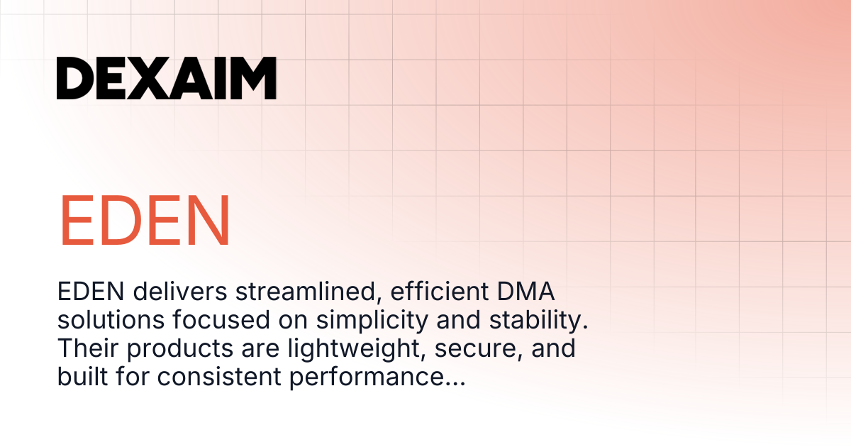 EDEN | Documentation